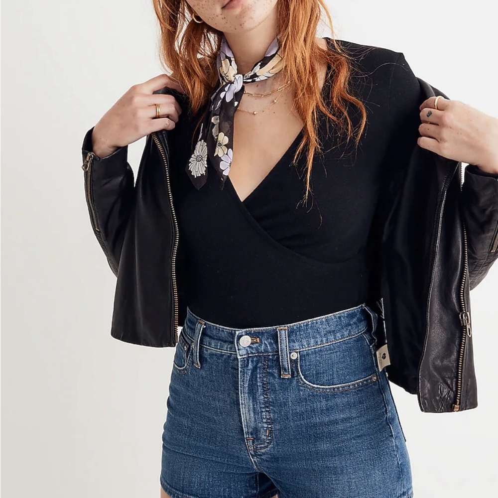 Madewell Wrap Thong Bodysuit